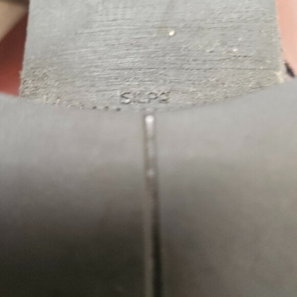 Womens Brown Distressed Leather &Zip-Lined Suede Silpa-Sole Riding Knee Boots 8M - Picture 9 of 14